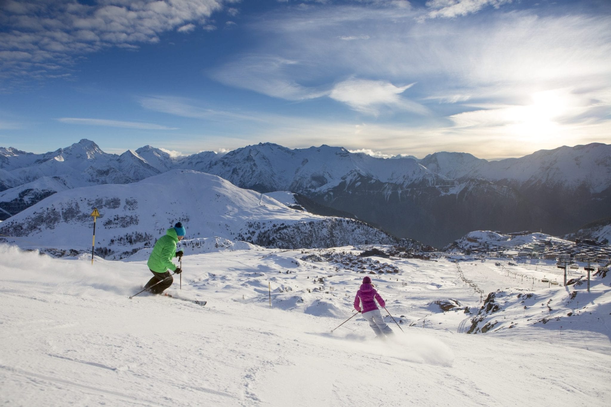 Alpes d'Huez Resort Guide - World Snowboard Guide